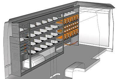 Nissan NV400 L4H2 – H3 Achterwielaandrijving